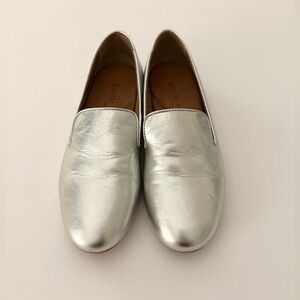 KENNETH COLE GENTLE SOULS METALLIC LOAFERS